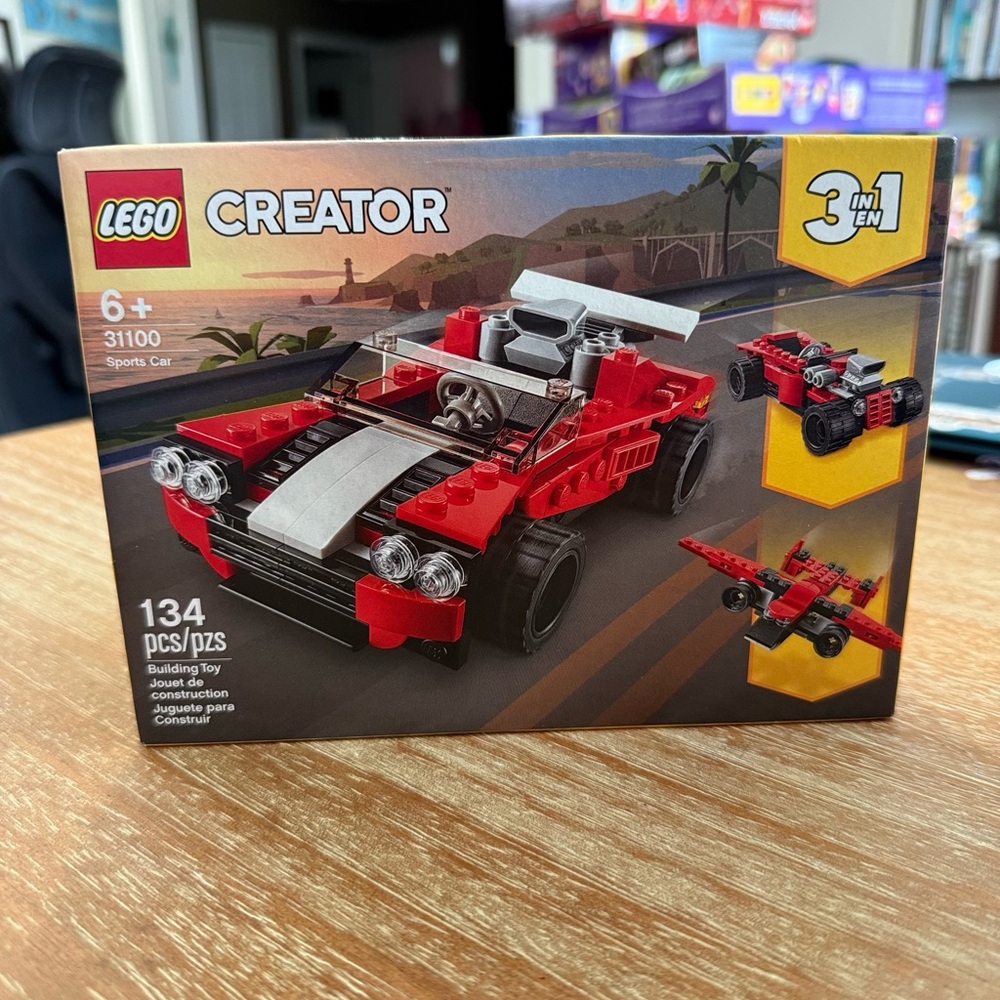 Lego Creator 31100 Sports Car 3in1 134 pieces